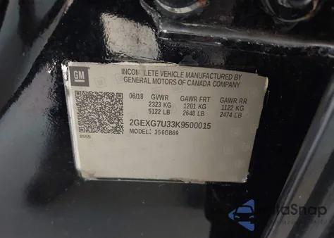 2019 Cadillac Xts B9Q Coachbuilder Funeral Coach из США, поврежденный, VIN 2GEXG7U33K9500015